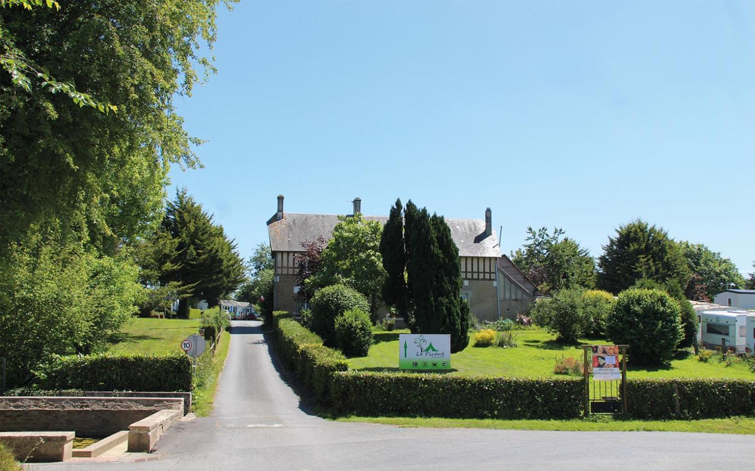 Camping Le Picard Tournieres Exteriör bild